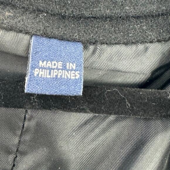 J.Crew Men's Black Wool Blend Thompson Topcoat Black Size 40 NWT - Picture 12 of 13